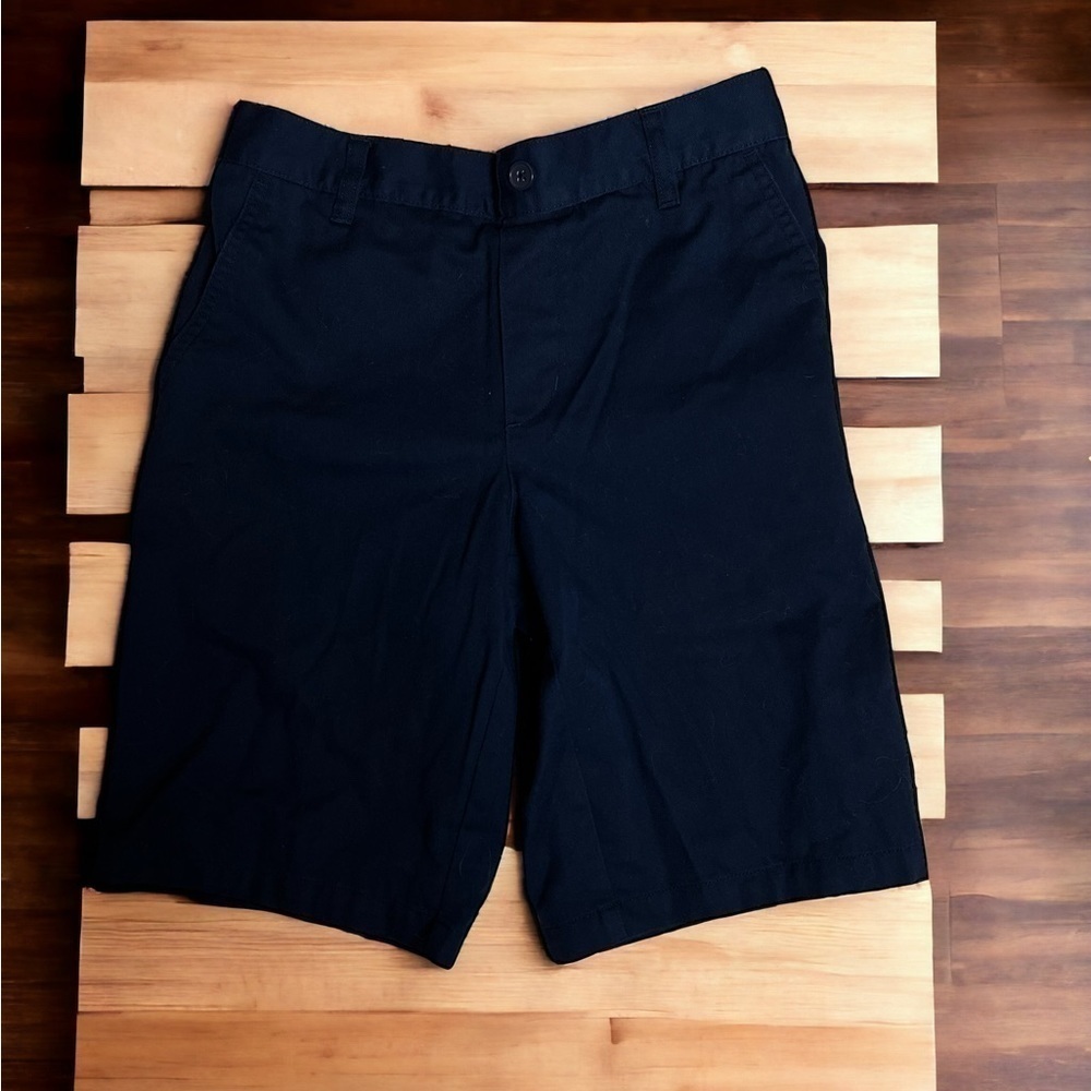 French Toast kids navy blue shorts size 10